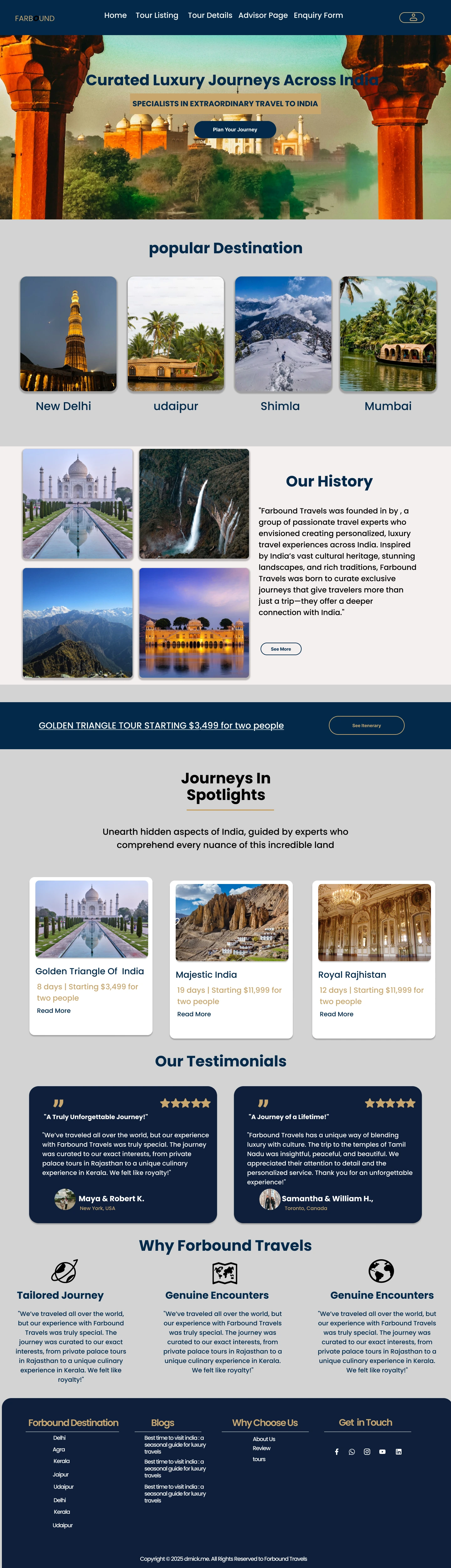 Conversion-focused landing page UI design