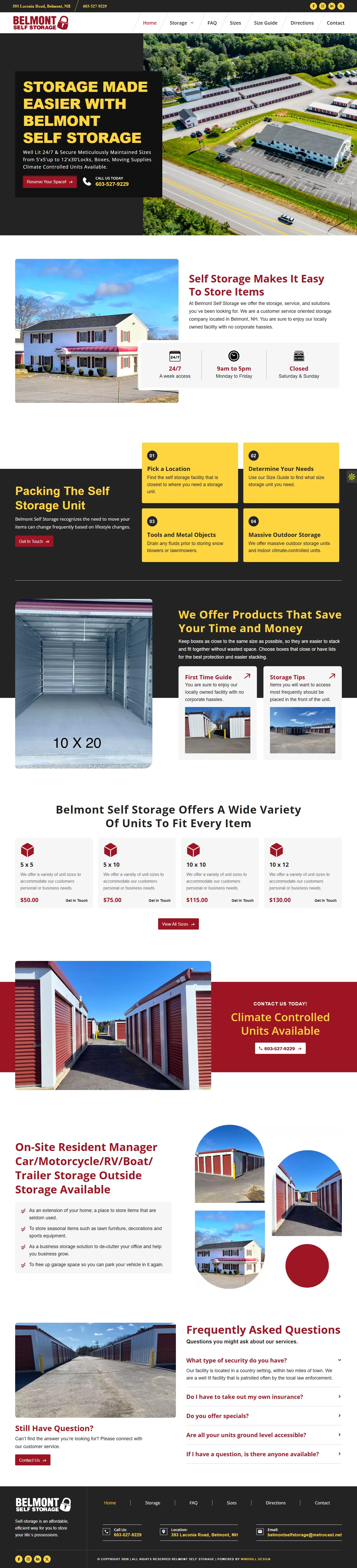 Belmont Website